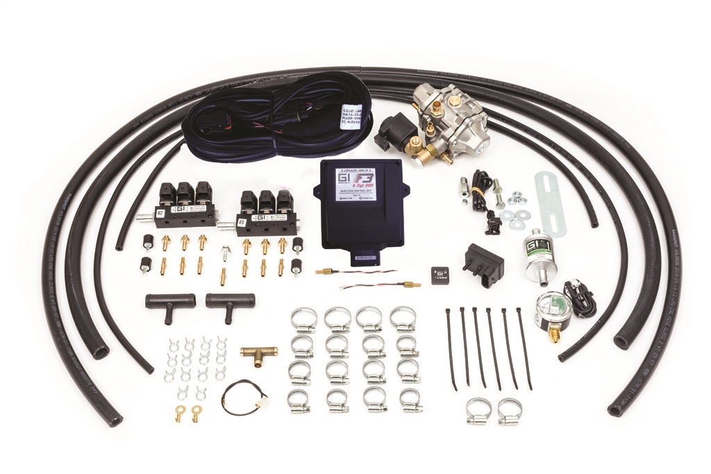 GASITALY SEQUENTIAL CNG KIT F3 STD 6 CYL.